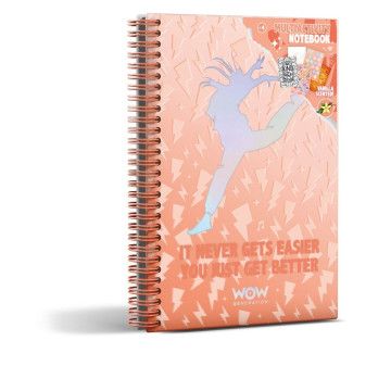 A5 Notebook Dançarina Megan Wow Geração KIDS LICENSING - 1