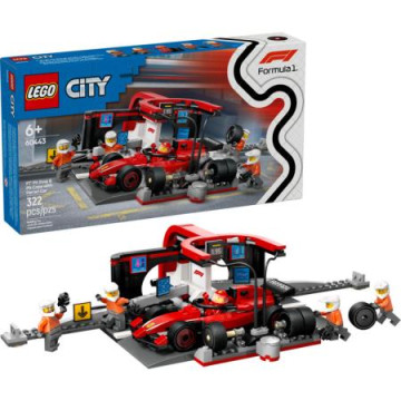 LEGO Boxe de F1 e Equipa da Boxe 60443 LEGO - 1