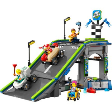 LEGO Sem Limites: Pista Rampa Carros Corrida 60460 LEGO - 2