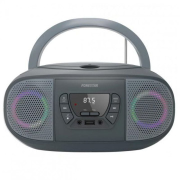 Rádio CD Fonestar BOOM-GO-G/ 13W/ Cinza FONESTAR - 1