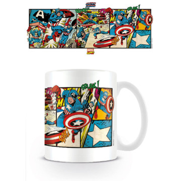 Caneca Capitão América Marvel 315ml PYRAMID - 1