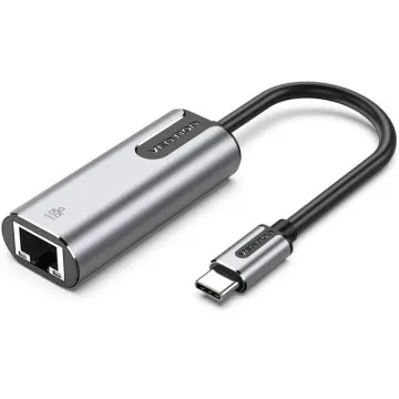 Adaptador USB Tipo-C - RJ45 Vention CFNHB/ 1000Mbps VENTION - 1