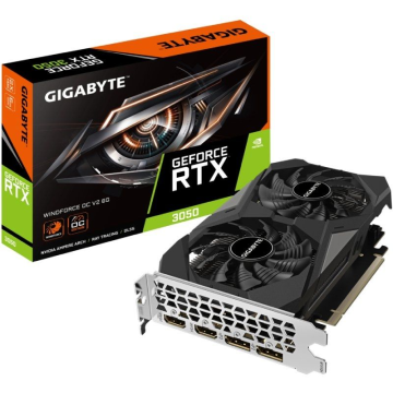 Placa gráfica Gigabyte GeForce RTX 3050 WindForce OC V2/ 6GB GDDR6 GIGABYTE - 1