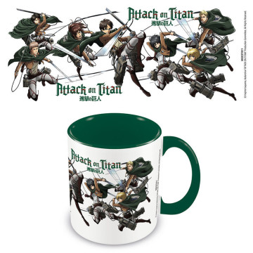 Caneca Personagens Attack on Titan 315ml PYRAMID - 1