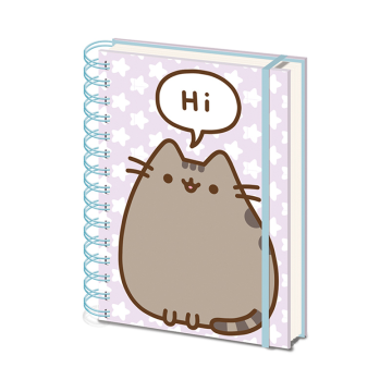 A5 diz Olá, caderno Pusheen PYRAMID - 1