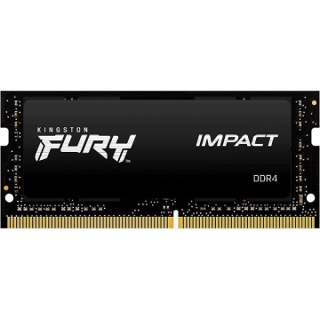 Memória RAM Kingston FURY Impact 8GB/ DDR4/ 3200 MHz/ 1,2 V/ CL20/ SODIMM KINGSTON - 1