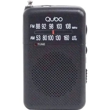 Rádio Portátil Qubo R-S1/ Preto QUBO - 1