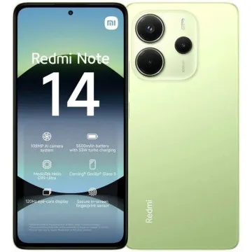 Xiaomi Redmi Note 14 Smartphone 6GB/ 128GB/ 6,67'/ Verde XIAOMI - 1