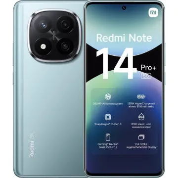 Xiaomi Redmi Note 14 Pro+ Smartphone 8GB/ 256GB/ 6,67'/ 5G/ Azul XIAOMI - 1