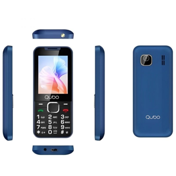 Celular Qubo X-240BL para idosos/azul QUBO - 1