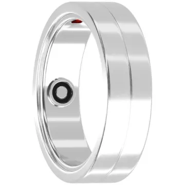 Maxcom MR100 Smart Ring 10/63/ Notificações/ Frequência cardíaca/ Prata MAXCOM - 1