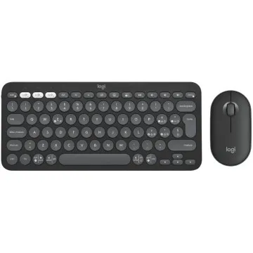 Combinação de teclado e mouse sem fio Logitech Pebble 2/grafite LOGITECH - 1