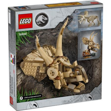 LEGO Fosséis: Cranio Triceratops 76969 LEGO - 1