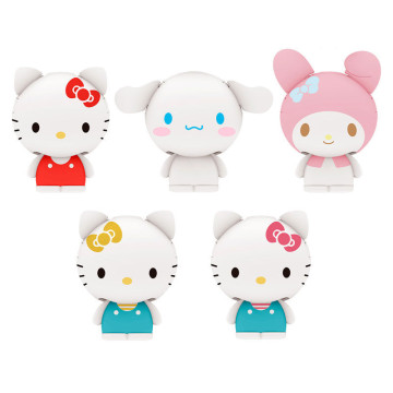 Figura cápsula Shakers surpresa 1 Sanrio sortido BANDAI - 1