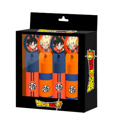 Blister de 4 marcadores Dragon Ball Super KARACTERMANIA - 1
