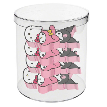 Balde com 12 elásticos da Hello Kitty KARACTERMANIA - 1