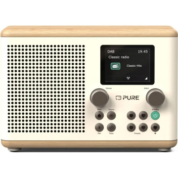 RÁDIO PURE CLASSIC H4 BRANCO / CREME PURE - 1