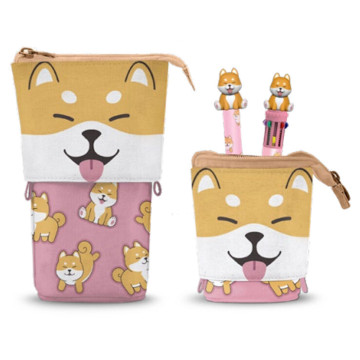 Estojo Shiba + Caneta 10 Cores + Caneta Apagável Oh My Pop! KARACTERMANIA - 1
