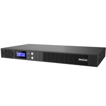 Phasak Protekt Slim Rack Linha Interativa UPS/ 750VA-450W/ 4 Saídas/ Formato Rack PHASAK - 1