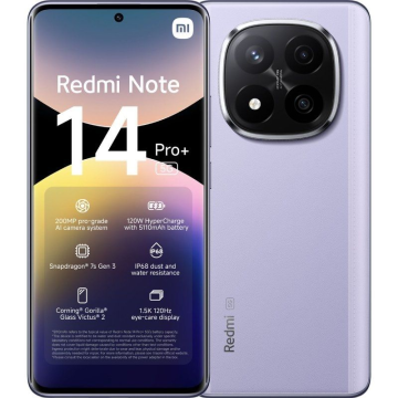 Xiaomi Redmi Note 14 Pro+ Smartphone 12GB/ 512GB/ 6,67'/ 5G/ Roxo XIAOMI - 1