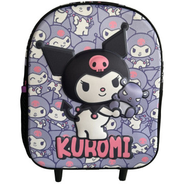 Carrinho 3D Kuromi Hello Kitty 32cm  - 1