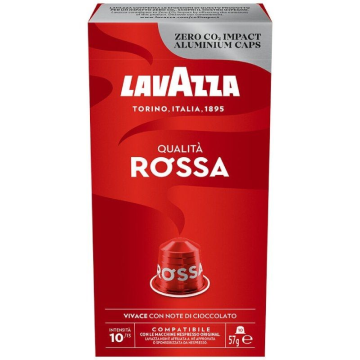 Cápsula Lavazza Qualitá Rossa para máquinas de café Nespresso / Caixa com 10 LAVAZZA - 1