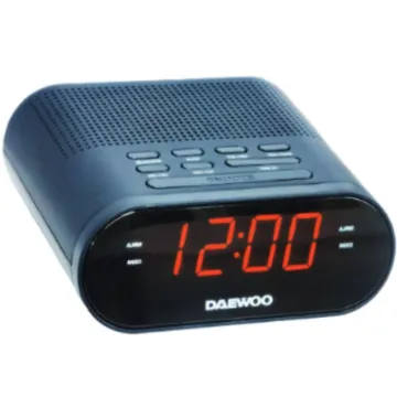 Daewoo DW1218 Despertador/ Rádio FM DAEWOO - 1