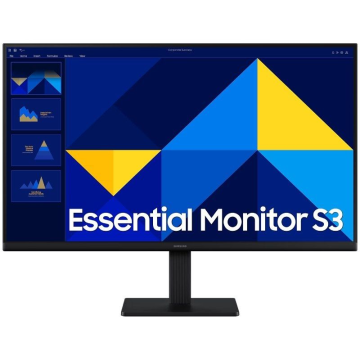 Samsung Essential Monitor S3 S27D300GAU/ 27'/ Full HD/ Preto Monitor Profissional Samsung - 1