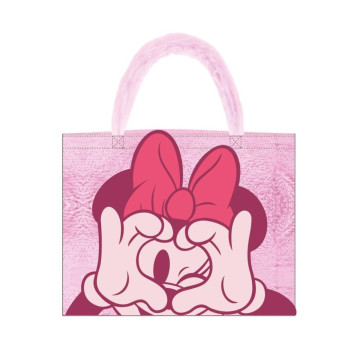Sacola de compras de pelúcia da Disney Minnie  - 1