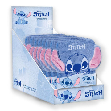 Caderno de pelúcia Stitch da Disney  - 1
