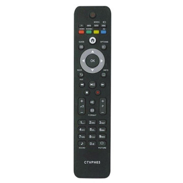 Controle remoto de TV CTVPH03 compatível com Philips PHILIPS COMPATIBLE - 1