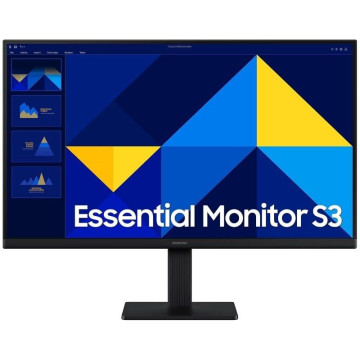 Samsung Essential Monitor S3 S24D300GAU/ 24'/ Full HD/ Monitor profissional preto Samsung - 1