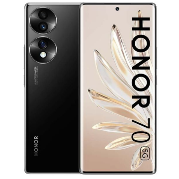 Honor 70 5G Dual Sim 8GB RAM 128GB - Midnight Black  - 1