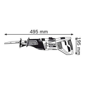 BOSCH - Serra Sabre GSA 1100 E Prof 060164C800 BOSCH - 3