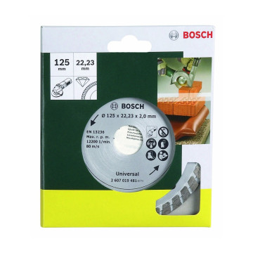 BOSCH - Diamante Univ.Turbo:125mm 2607019481 BOSCH - 1