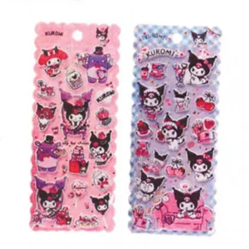 Adesivos de relevo Kuromi Hello Kitty variados COMANSI - 1