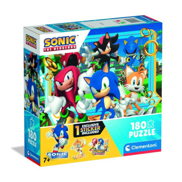 Quebra-cabeça Sonic the Hedgehog 180 peças CLEMENTONI - 1