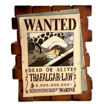 Wanter Law Trafalgar One Piece 16cm Figura de Cofrinho PLASTOY - 1