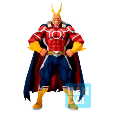 Figura Ichibansho All Might Longing Frente Duas Pessoas My Hero Academia 22cm BANPRESTO - 1