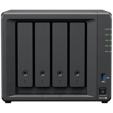 NAS Synology Diskstation DS423+/ 4 baias 3,5'- 2,5'/ 6 GB DDR4/ Formato Torre SYNOLOGY - 1