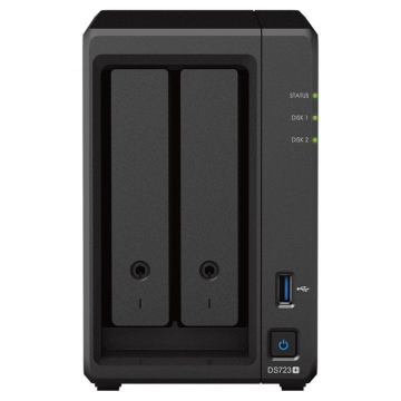 NAS Synology Diskstation DS723+/ 2 baias 3,5'- 2,5'/ 16 GB DDR4/ Formato Torre SYNOLOGY - 1