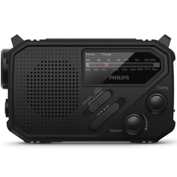 Rádio portátil Philips TAR1609/ Preto PHILIPS - 1