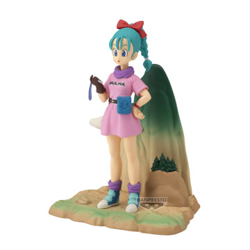 Caixa de História Bulma Dragon Ball Figura 13cm BANPRESTO - 1