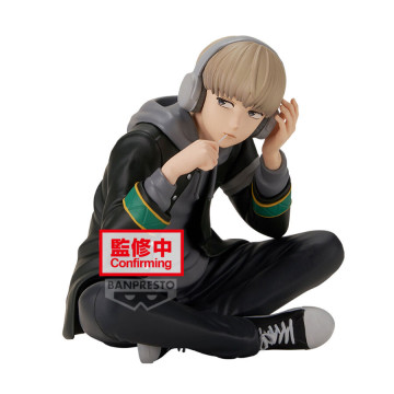 Sakura Haruka sentada Wind Breaker Figura 9cm BANPRESTO - 1