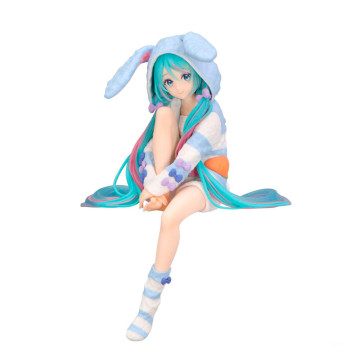 Figura Noodle Stopper Hatsune Miku Rabbit Ear Hood Pijama Hatsune Miku 14cm  - 1