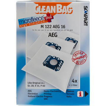 BOLSA ASPI. SCANPART M 122 AEG 16 AEG ELECTROLUX 4  - 1