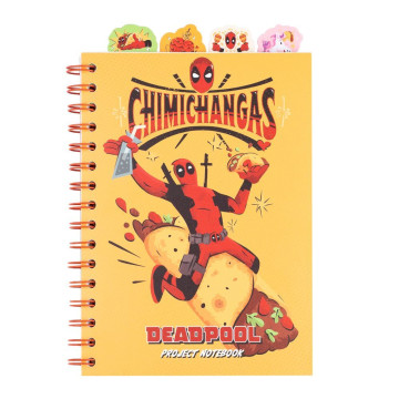 Caderno A5 Deadpool Marvel  - 1