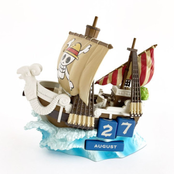 Going Merry Calendário Perpétuo 3D One Piece  - 1