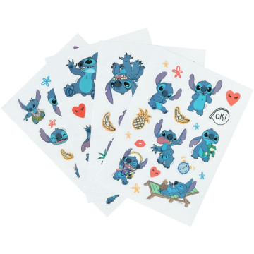 Conjunto de adesivos reutilizáveis Stitch Disney  - 1