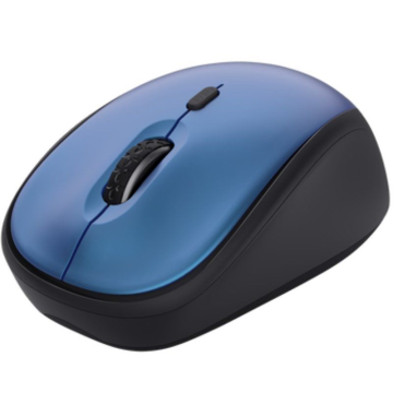 Trust Yvi+ Mini Mouse sem fio silencioso/ Até 1600 DPI/ Azul TRUST - 1